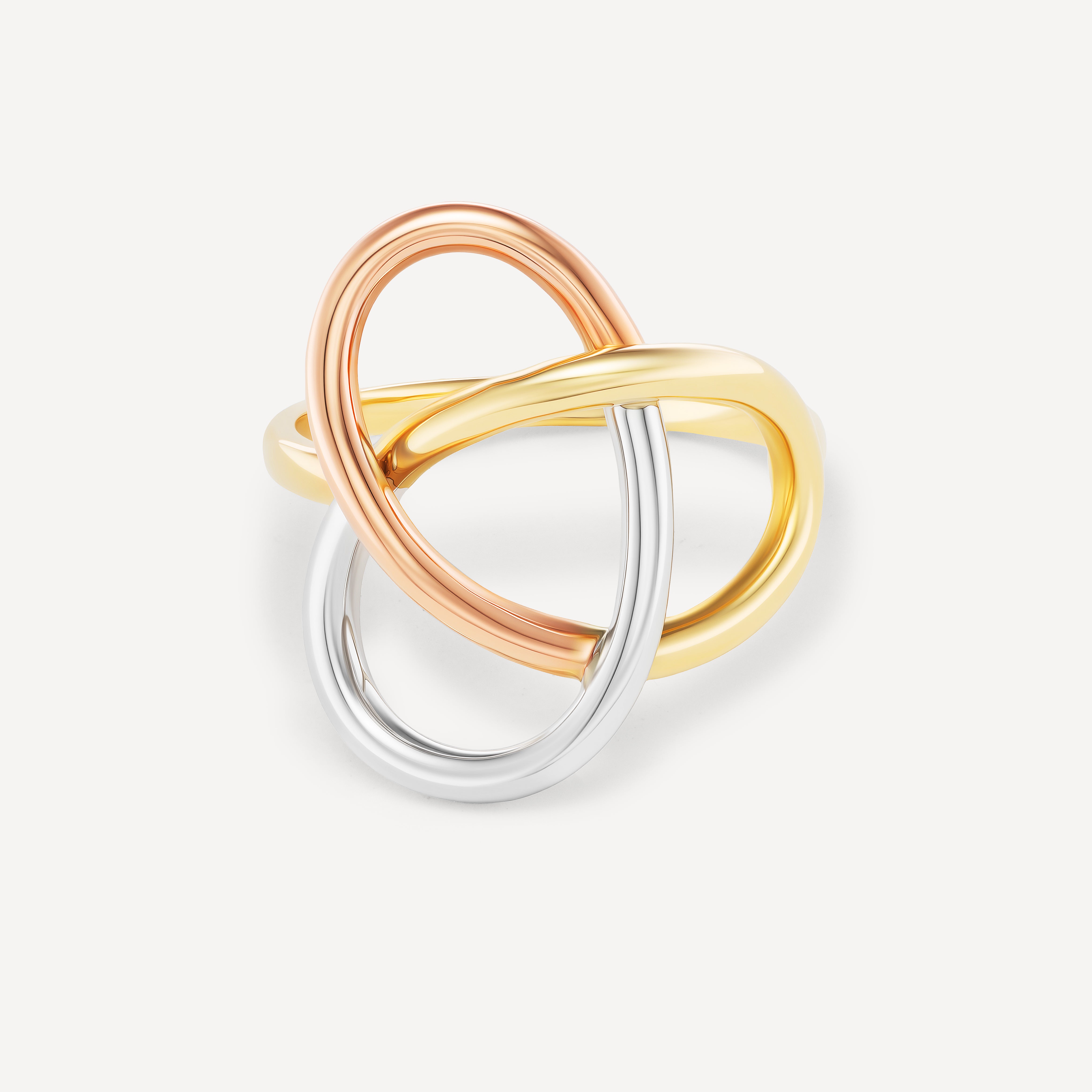 Small, 14K Three-Gold