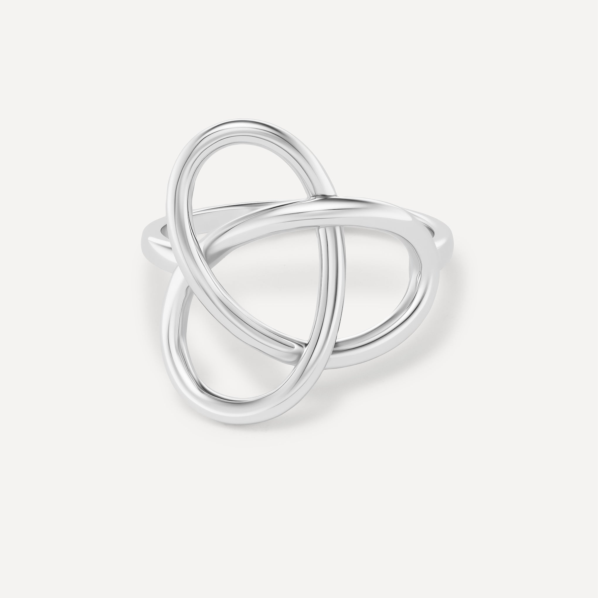 Small, 14K All White